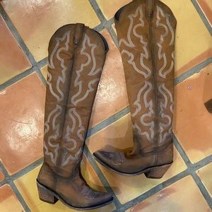 Liberty Black over the knee boots